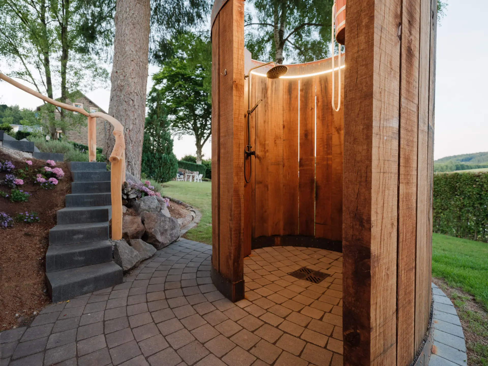Outdoor shower