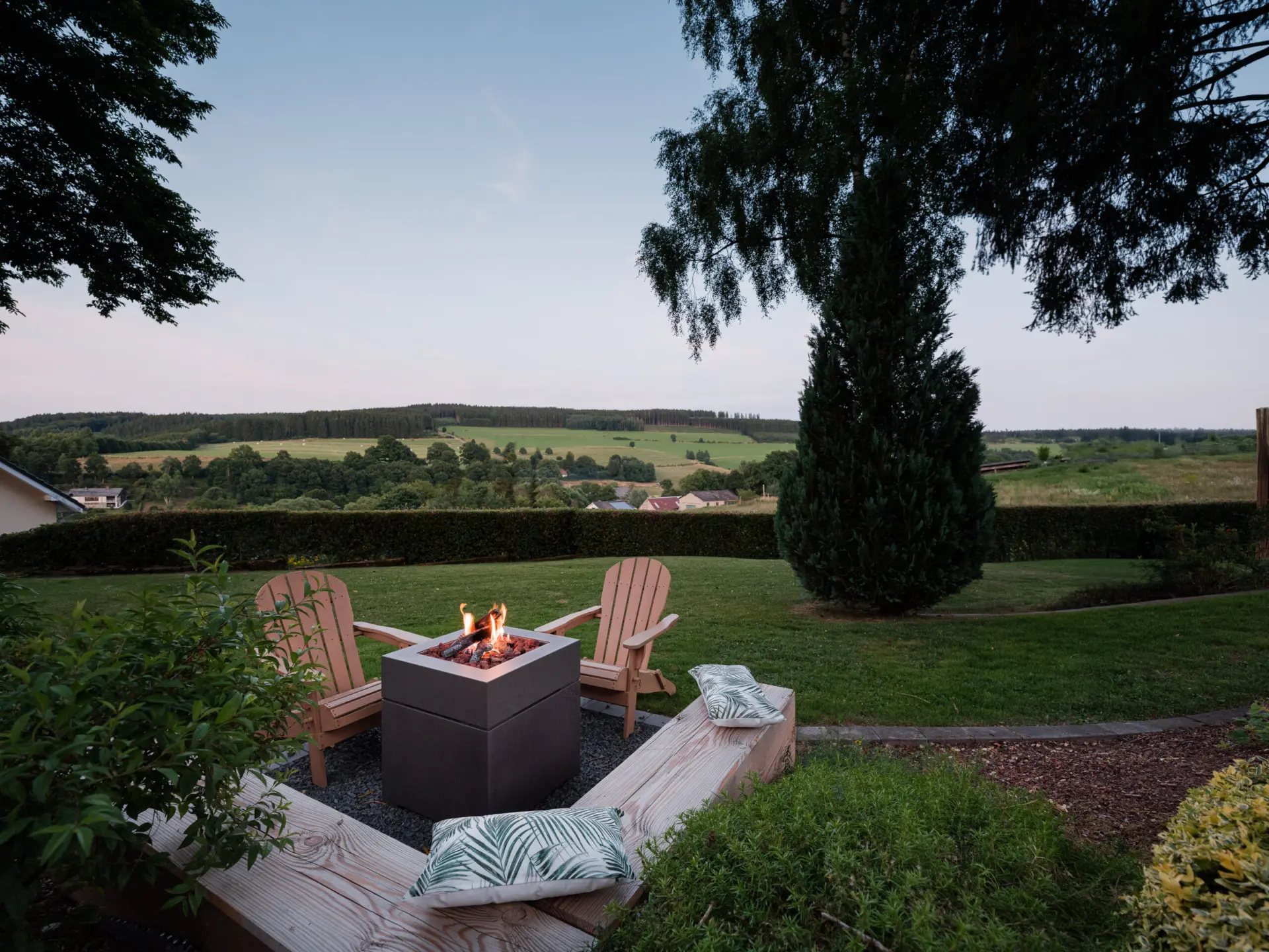 Seating area with a view